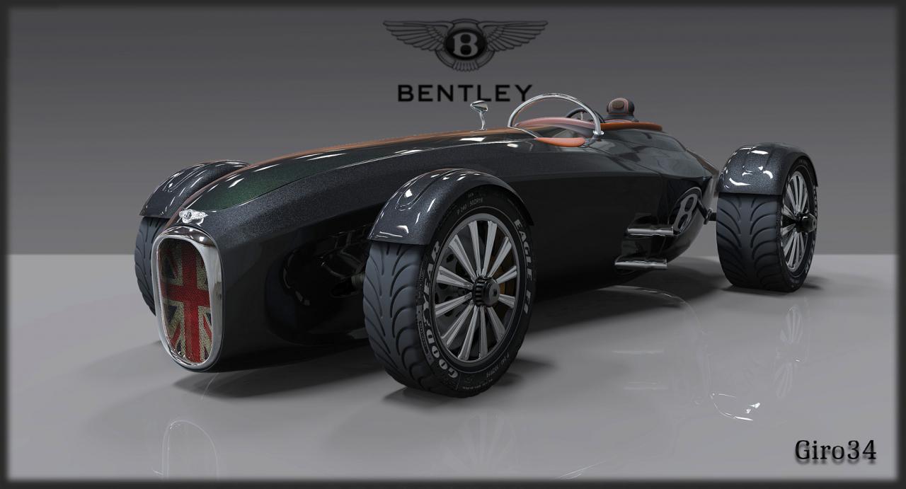Bentley automobile 1935.