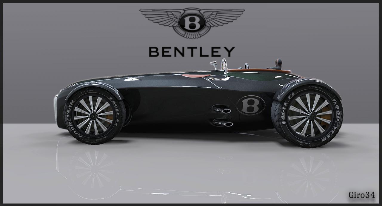 Bentley automobile 1935.